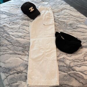 Cargo Pants White